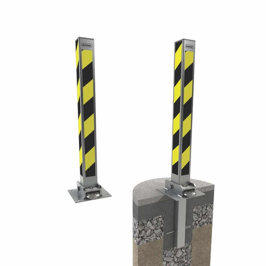 Autolok Heavy Duty Fold Down Security Post image 0