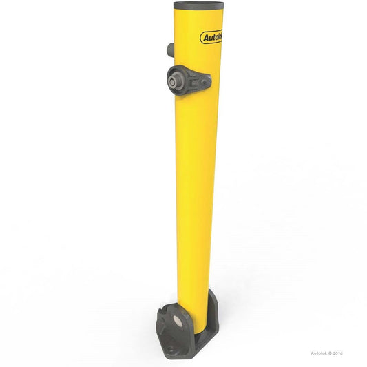 Autolok Yellow Fold Down Lockable Parking Post image 0