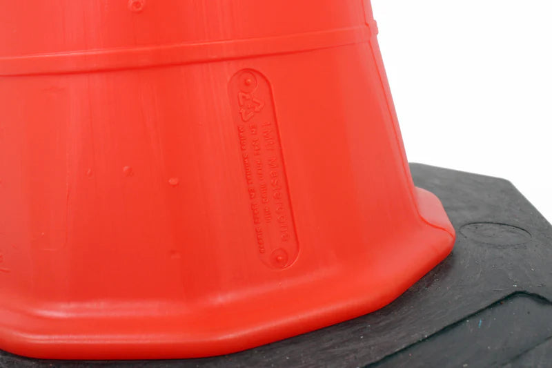 Starlite Two Part Traffic Cone - Melba Swintex - 750mm & 1 Metre
