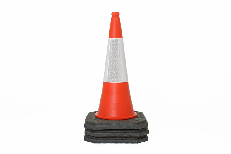 Starlite Two Part Traffic Cone - Melba Swintex - 750mm & 1 Metre
