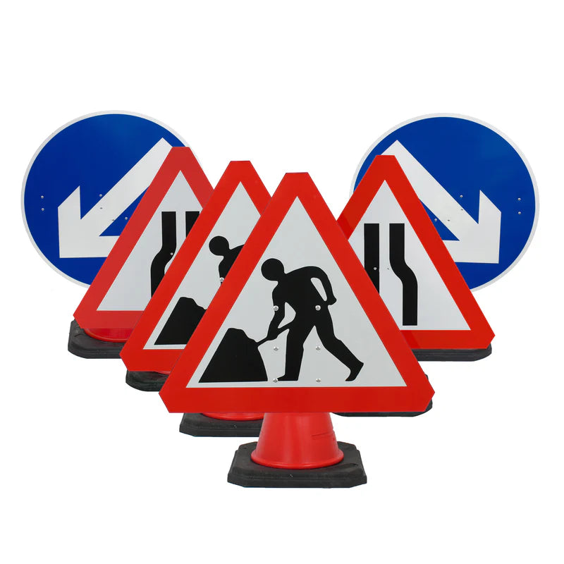 Cone Sign Works Package - (Cones Sold Separately)